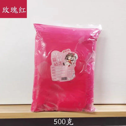 24 Colors Super Light Clay Non-toxic 100g 500g in Bag Plasticine Color Clay Space Mud Kindergarten School Handwork DIY Material