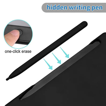 VAORLO 2 IN 1 Foldable Scientific Calculators With 6 Inch Writing Tablet Digital Drawing Pad Graphing For Office Business School