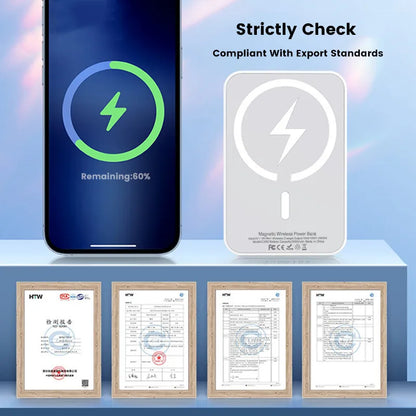 Magnetic Powerbank Type-C Prot For Apple External Battery Portable Wireless Charger for iPhone MagSafe Power Bank Spare Battery