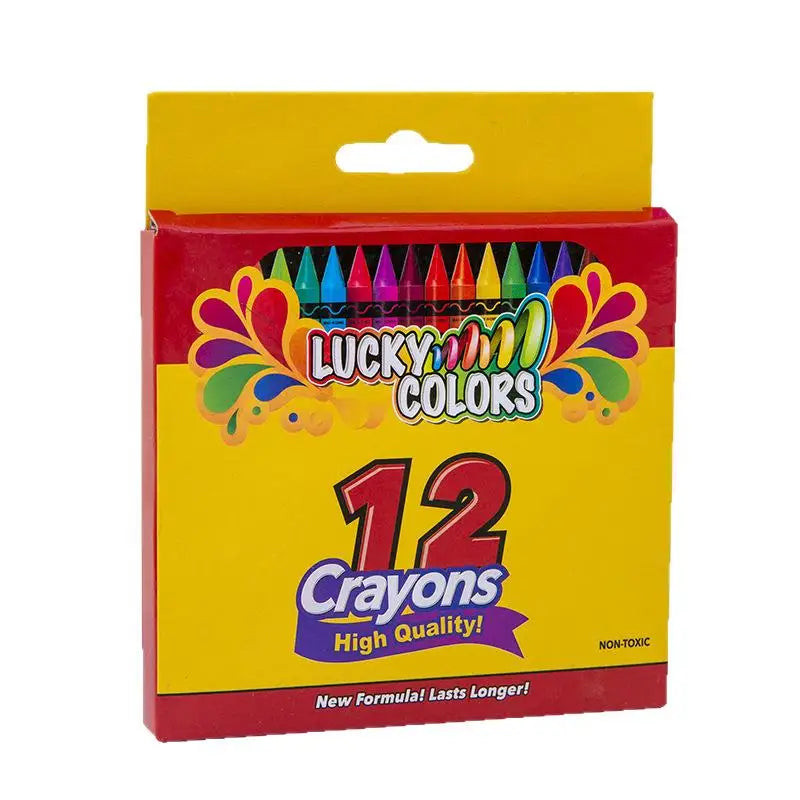 4/12/18/24Colors Art Drawing Set Multicolor Crayons Kid Graffiti Brush Student Oil Painting Stick Suit School Art Supplies