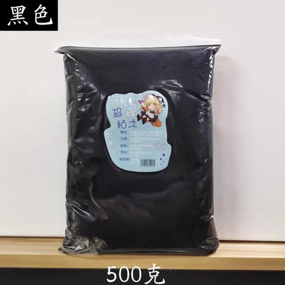 24 Colors Super Light Clay Non-toxic 100g 500g in Bag Plasticine Color Clay Space Mud Kindergarten School Handwork DIY Material