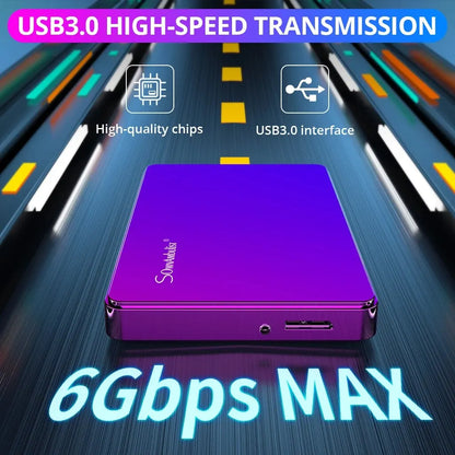 SomnAmbulist HDD 2.5Inch Portable External Hard Drive 250GB 320GB 500GB 1TB USB3.0 Storage Compatible for PC Laptops TV PS4 Xbox