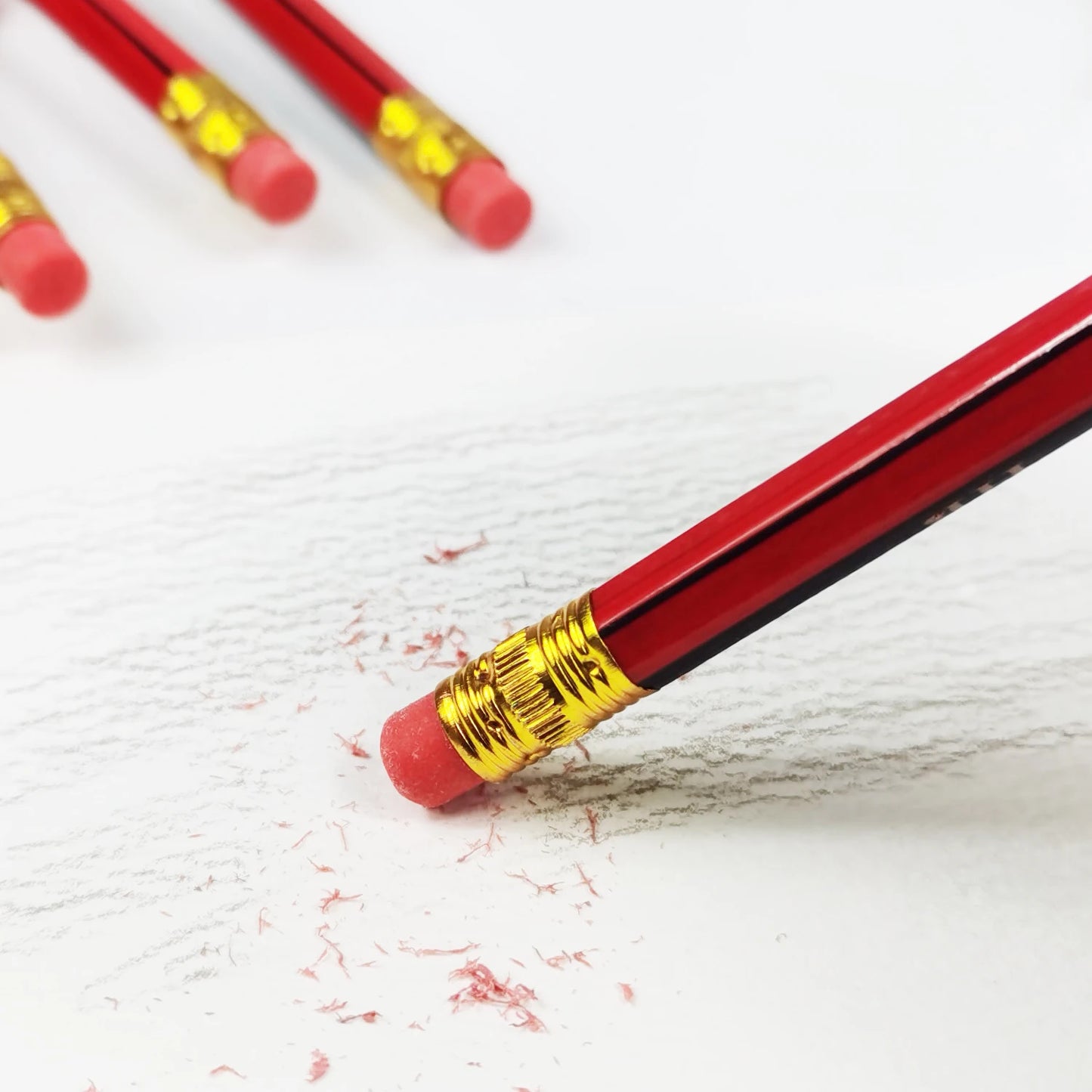 30/50/100pcs /Lot Sketch Pencil Wooden Lead Pencils HB Pencil With Eraser Children Drawing Pencil School Writing Stationery