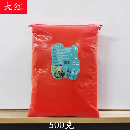24 Colors Super Light Clay Non-toxic 100g 500g in Bag Plasticine Color Clay Space Mud Kindergarten School Handwork DIY Material