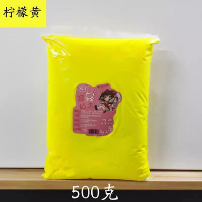 24 Colors Super Light Clay Non-toxic 100g 500g in Bag Plasticine Color Clay Space Mud Kindergarten School Handwork DIY Material