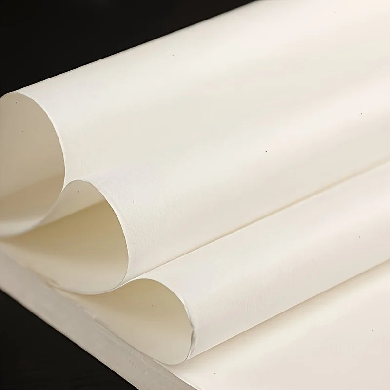 100/200pcs of half-cooked Chinese painting rice paper, suitable for calligraphy and brush painting, the ideal choice for artists