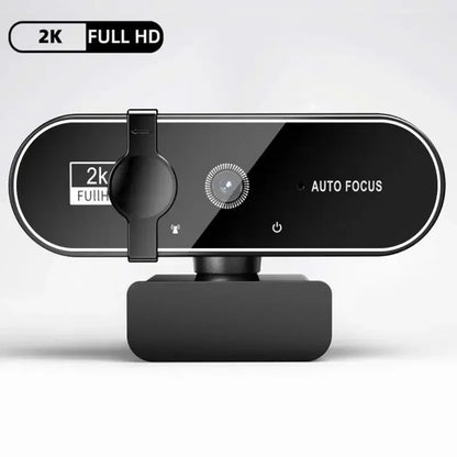 4K Webcam Video Camera 2K Autofocus Streaming Web Cam With Microphone Full HD 1080P Webcams for PC/Computer/Laptop