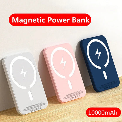 Magnetic Powerbank Type-C Prot For Apple External Battery Portable Wireless Charger for iPhone MagSafe Power Bank Spare Battery