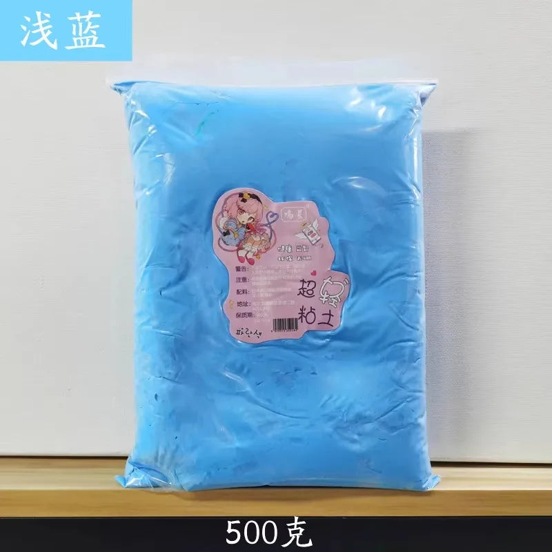 24 Colors Super Light Clay Non-toxic 100g 500g in Bag Plasticine Color Clay Space Mud Kindergarten School Handwork DIY Material