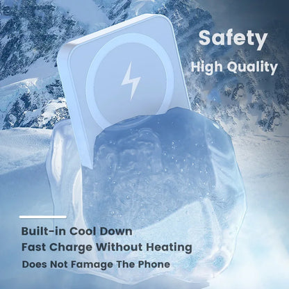Magnetic Powerbank Type-C Prot For Apple External Battery Portable Wireless Charger for iPhone MagSafe Power Bank Spare Battery