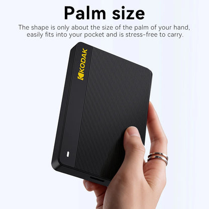 Kodak Portable External Hard Drive P160 500GB USB 3.0 PHDD External Hard Disk Perfect for PS4/PS5 Xbox Mac PC