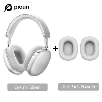 Picun F8MAX ANC Wireless Headphone 59dB Hybrid Active Noise Canceling Spatial Audio Earphone Bluetooth 6.0 Over Ear Headset 180H