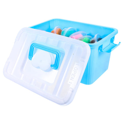 Twenty Four Colors Clay Craft Kit Polymer Modeling Toys Sculpting Tools Air Dryer Playthings Kids Diy Clays Doughs Crafts