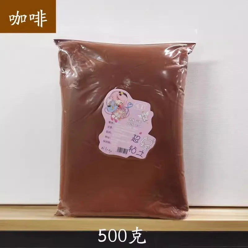 24 Colors Super Light Clay Non-toxic 100g 500g in Bag Plasticine Color Clay Space Mud Kindergarten School Handwork DIY Material